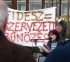 Korrupcióellenes tüntetés a gödöllői Városháza előtt