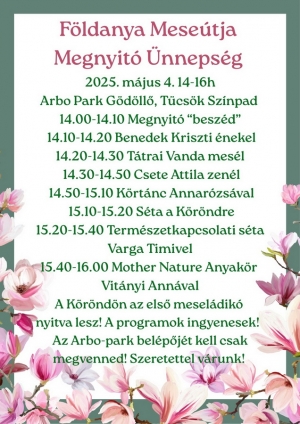 Földanya Meseútja a gödöllői Arbo-Parkban