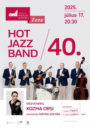 Hot Jazz Band 40. – koncert a gödöllői kastély díszudvarán