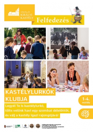 Kastélylurkók klubja a gödöllői műemlék-együttesben