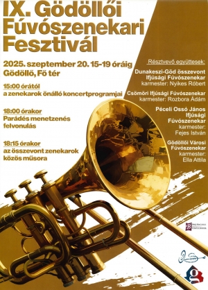 IX. Fúvószenekari fesztivál Gödöllő főterén